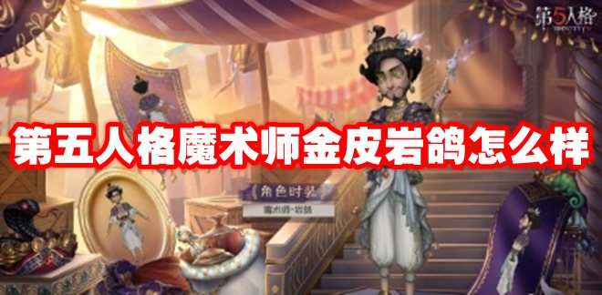 第五人格魔术师金皮岩鸽怎么样