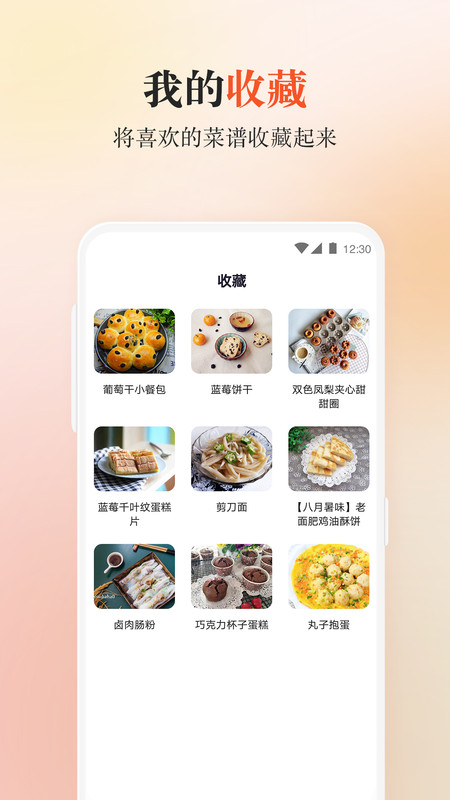 外婆菜谱软件截图