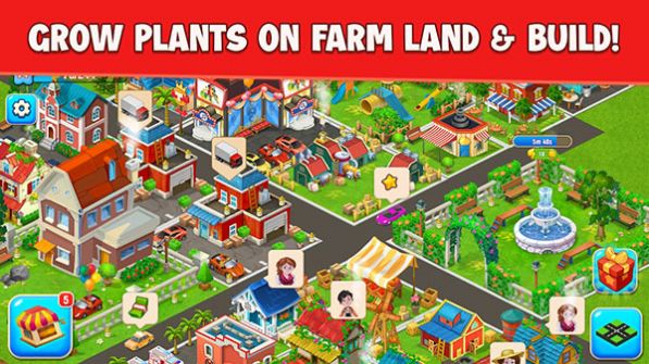 农场建造乡村土地游戏截图