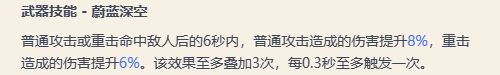 原神无垠蔚蓝之歌适合什么角色